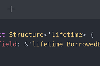 Lifetime Specifiers in Rust