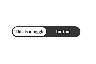 How to create a pure CSS toggle button…?