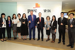 Invited by PwC Taiwan, Chairman Eugene Chien and I met with Mr.