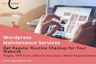 Wordpress Support and Maintenance Services