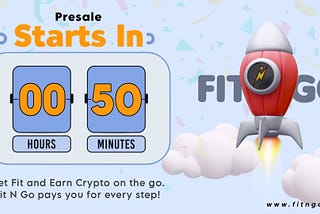 Only 50 Minutes remain! ✨
Fit N Go (FNG) Presale is going to live on website!