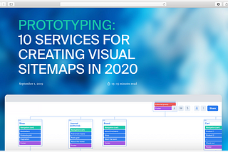 10 Services to Visualize a Website Structure in 2020: Market Study