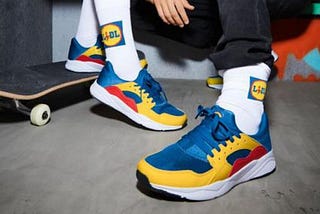 Les baskets Lidl, ou la folie humaine