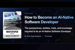 How to Become an AI‑Native Software Developer