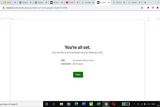 How to Create a subdomain in medium ?