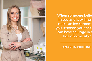 Amanda’s Story: What happens when you invest in a woman?