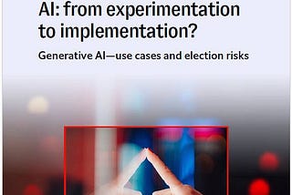 Review of “AI: From Experimentation to Implementation?”