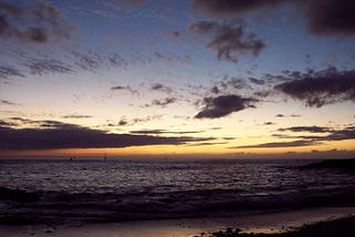 Image of a Hawaiian sunset