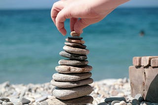 Balancing stones. Only you can find and balance your life, for you. If you don’t do it, nobody else can.