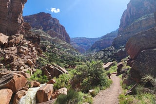 Hiking R2R2R in a Day — May 4, 2024