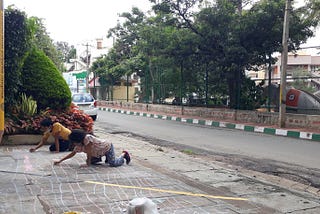 Here’s a larger-than-life public sculpture in Bangalore — aimed at inspiring creativity among…