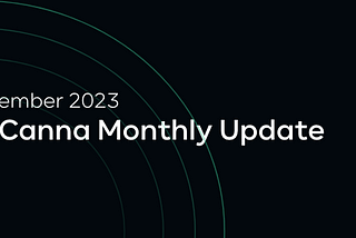BitCanna Monthly Update: December 2023