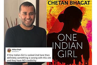 About One INDIAN Girl-Book by Chetan Bhagat