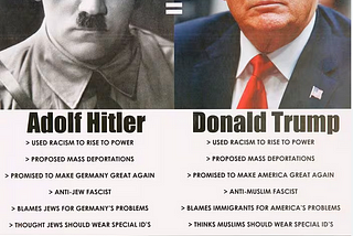 How Trump and Hitler Are Alike