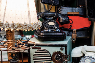Cluttered garage