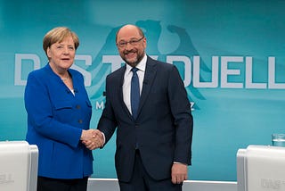 Duitse media over Merkel vs Schulz