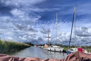 A Stormy Vintage Boating Adventure on the Norfolk Broads