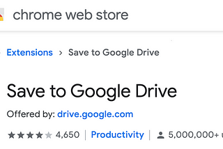 Downloading web data directly to Google Drive.