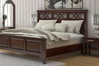 Luxury super king size beds | Sheesham Wood | Wooden Street