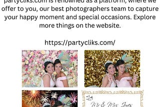 North Wales Photo Booth Hire | Partycliks.com