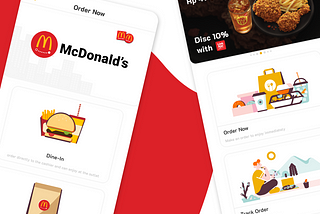 McDonald’s mobile app — UI/UX Redesign Cases Study