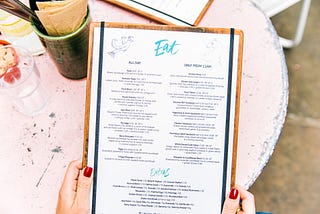 The TasteSpace Journey Week 1: Building a menu recommendation app to help you order the food you…