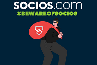 Beware of big scammers Socios.com