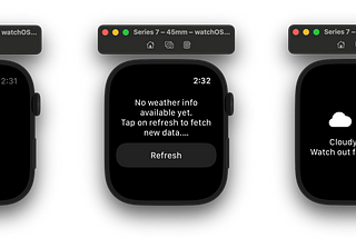 Build a SwiftUI watchOS Weather App for an Existing iOS Application