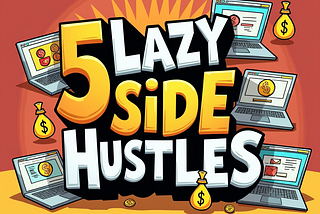 Too Lazy to Work Hard? 5 Online Side Hustles That Pay You Daily