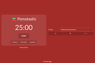 🍅 The story of creating Pomotastic — Pomodoro Timer Online