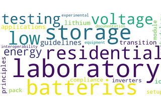 Setting-up a Testing Laboratory for Low-Voltage Residential Energy Storage Systems