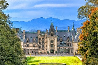 image of the Biltmore Estate in Asheville, NC