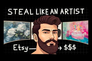 How I Make & Sell TV Art on Etsy (You Might Think It’s Unethical)