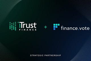 finance.vote X iTrust.finance partnership