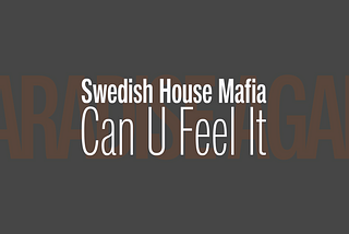 Swedish House Mafia「Can U Feel It」：ステージで融合して相乗効果を引き起こすハウス・ミュージック