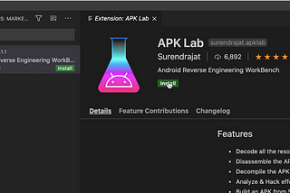 Android Reverse Engineering with VS Code APK Lab Workbench