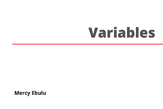 A beginner's guide to JavaScript variables.