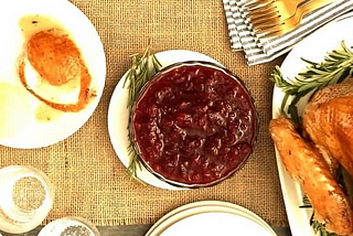Delicious Cranberry Sauce — Side Dish