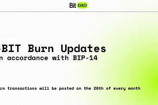 $BIT Burn Updates