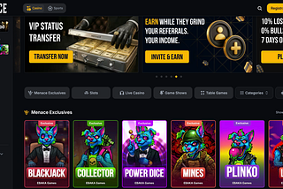 Playing on Menace Casino in 2026 Taught Me Something About What Crypto Really Promises