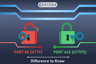 What is HTTPS connection via port 443?