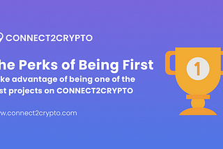 The Perks of Being First!