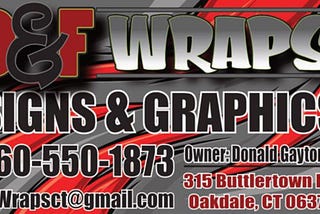 D&F Wraps Are The Best Vehicle Wrap Installers In CT