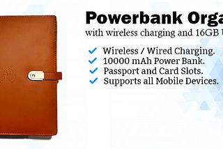 Why is the Power Bank Diary the Perfect Corporate Gift for Working Couples?