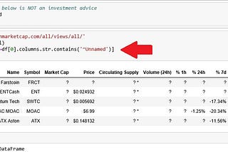 Python for Cryptocurrencies (absolutely beginners)— How to find penny cryptos and small caps