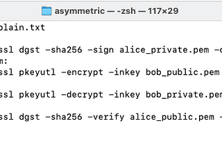 Sign And Encrypt With OpenSSL