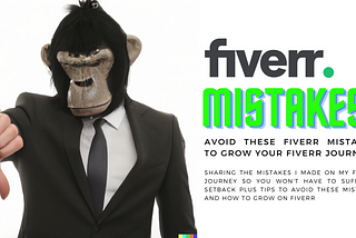 Avoid making these mistakes on Fiverr to grow your Fiverr journey. Sharing the mistakes I made on my Fiverr journey so you won’t have to suffer a setback like I did plus tips and tricks on how to grow on Fiverr.