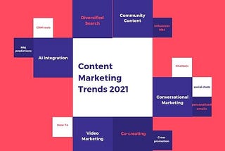 Content Marketing Trends 2021: What should small businesses focus on