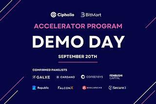 Cipholio Ventures Kicks Off First Web3 Demo Day For Its Accelerator Program