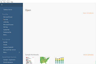 Tableau Viz — First Hands — On